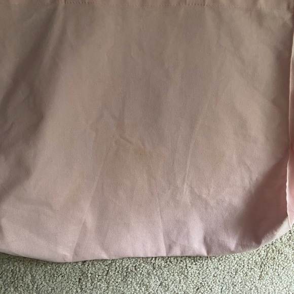 pink Maje canvas tote bag - Picture 4 of 7